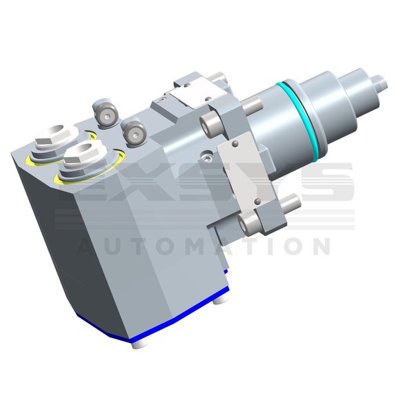 Eppinger BMT45, Drilling and milling head, angular, double collet chuck, ER16A, CC, external coolant supply 7.077.995